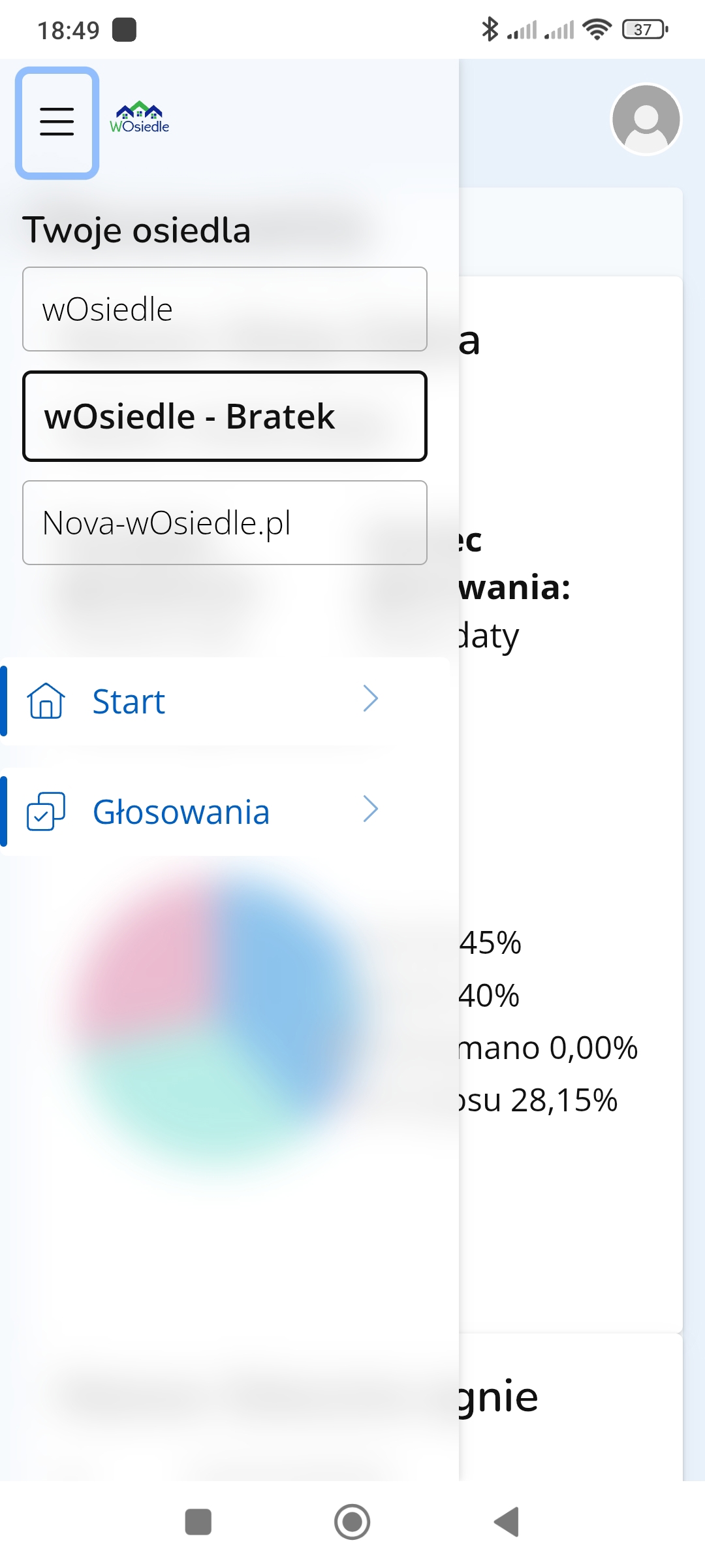 wyłączone moduły